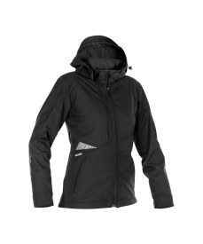Gravity Women Softshell jas Kleur ZWART