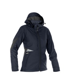 Gravity Women Softshell jas Kleur NACHTBLAUW/ANTRACIETGRIJS