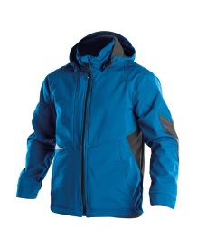 Gravity Softshell jas Kleur AZUURBLAUW/ANTRACIETGRIJS