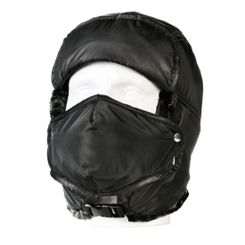 Winter Trapper Cap Kleur BLACK