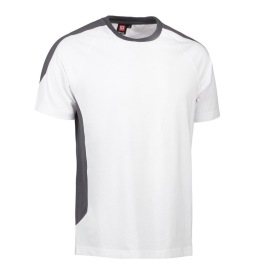 T-SHIRT ID 302 PRO WEAR BI-COLOUR Kleur WHITE