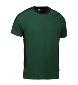 T-SHIRT ID 302 PRO WEAR BI-COLOUR Kleur BOTTLE GREEN