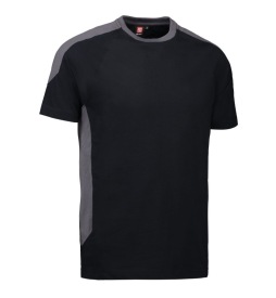 T-SHIRT ID 302 PRO WEAR BI-COLOUR Kleur BLACK