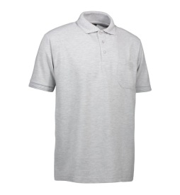 Men's PRO Wear polo shirt | pocket Kleur GREY MELANGE