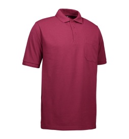 Men's PRO Wear polo shirt | pocket Kleur BORDEAUX