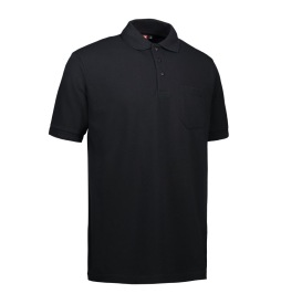Men's PRO Wear polo shirt | pocket Kleur BLACK