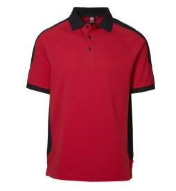 PRO Wear polo shirt | contrast 0322 Kleur RED