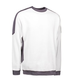 ID 362 PRO WEAR SWEATER BI-COLOUR Kleur WHITE