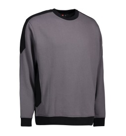 ID 362 PRO WEAR SWEATER BI-COLOUR Kleur SILVER GREY