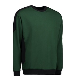 ID 362 PRO WEAR SWEATER BI-COLOUR Kleur BOTTLE GREEN