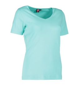 Ladies' interlock T-shirt | v-neck 0506 Kleur MINT