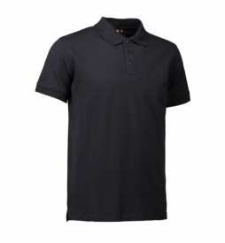 Stretch polo shirt 0525 Kleur BLACK