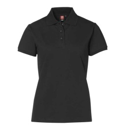 Stretch polo shirt | ladies' 0527 Kleur BLACK
