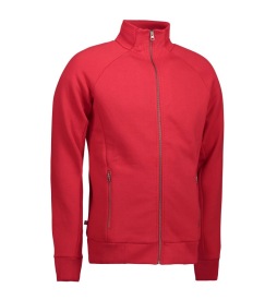 ID 628 FULL ZIP MEN SWEATER Kleur RED