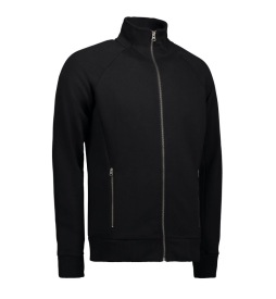 ID 628 FULL ZIP MEN SWEATER Kleur BLACK
