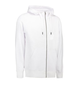 ID 638 CORE HOODIE FULL ZIP SWEATER Kleur WHITE