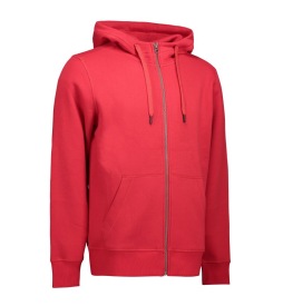 ID 638 CORE HOODIE FULL ZIP SWEATER Kleur RED