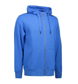 ID 638 CORE HOODIE FULL ZIP SWEATER Kleur AZURE