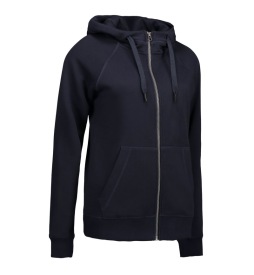 ID 639 CORE HOODIE FULL ZIP LADIES SWEATER Kleur NAVY