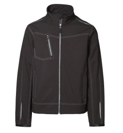 ID 832 WORKER SOFTSHELL Kleur BLACK