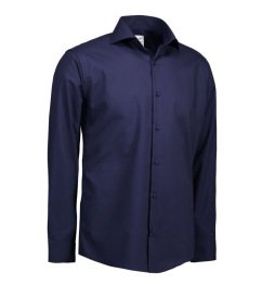 Fine Twill - Long-sleeved Modern Fit Kleur NAVY