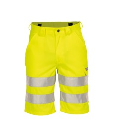 Idaho Hoge zichtbaarheidswerkshort Kleur FLUOGEEL