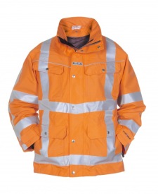 Hi-vis Parka Hydrowear Franeker SNS Kleur FLUO ORANJE