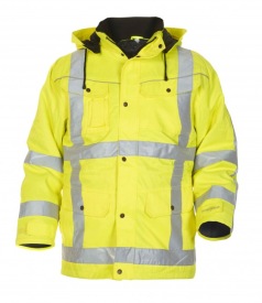 HI-VIS PARKA HYDROWEAR LOKEREN RWS Kleur FLUO GEEL