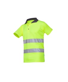 Irola Signalisatie polo Kleur FLUOGEEL