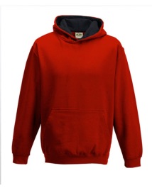 Kids? Varsity Hoodie Kleur FIRE RED