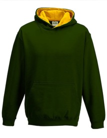 Kids? Varsity Hoodie Kleur FOREST GREEN