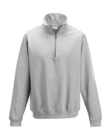 Sophomore 1/4 Zip Sweat Kleur HEATHER GREY
