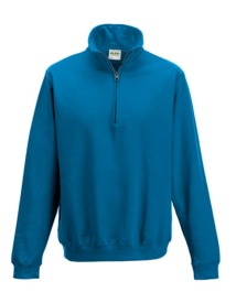 Sophomore 1/4 Zip Sweat Kleur SAPPHIRE BLUE
