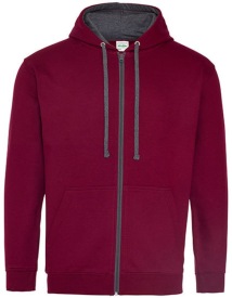 Varsity Zoodie Kleur BURGUNDY