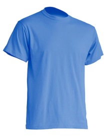 Regular Premium T-Shirt Kleur AZURE