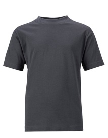 Junior Basic-T Kleur DARK GREY (SOLID)