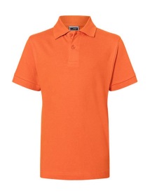 Junior Classic Polo Kleur DARK ORANGE