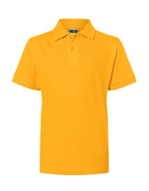 Junior Classic Polo Kleur GOLD YELLOW