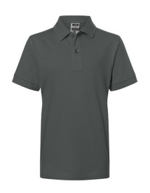 Junior Classic Polo Kleur GRAPHITE (SOLID)