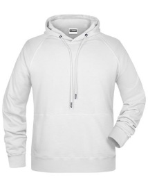 Men's Hoody 8024 Kleur WHITE