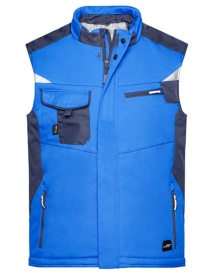 Craftsmen Softshell Vest -STRONG- Kleur ROYAL