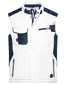 Craftsmen Softshell Vest -STRONG- Kleur WHITE
