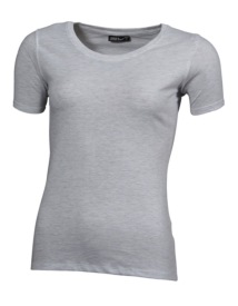 Ladies? Basic-T Kleur ASH (HEATHER)