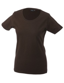 Ladies? Basic-T Kleur BROWN