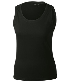 Ladies? Tank Top Kleur BLACK
