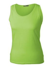 Ladies? Tank Top Kleur LIME GREEN