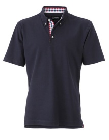 Men?s Plain Polo Kleur NAVY