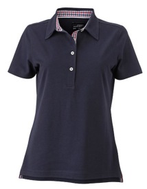 Ladies? Plain Polo Kleur NAVY