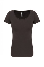Ladies' short-sleeved T-shirt K360 Kleur DARK GREY
