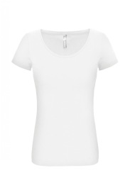 Ladies' short-sleeved T-shirt K360 Kleur WHITE